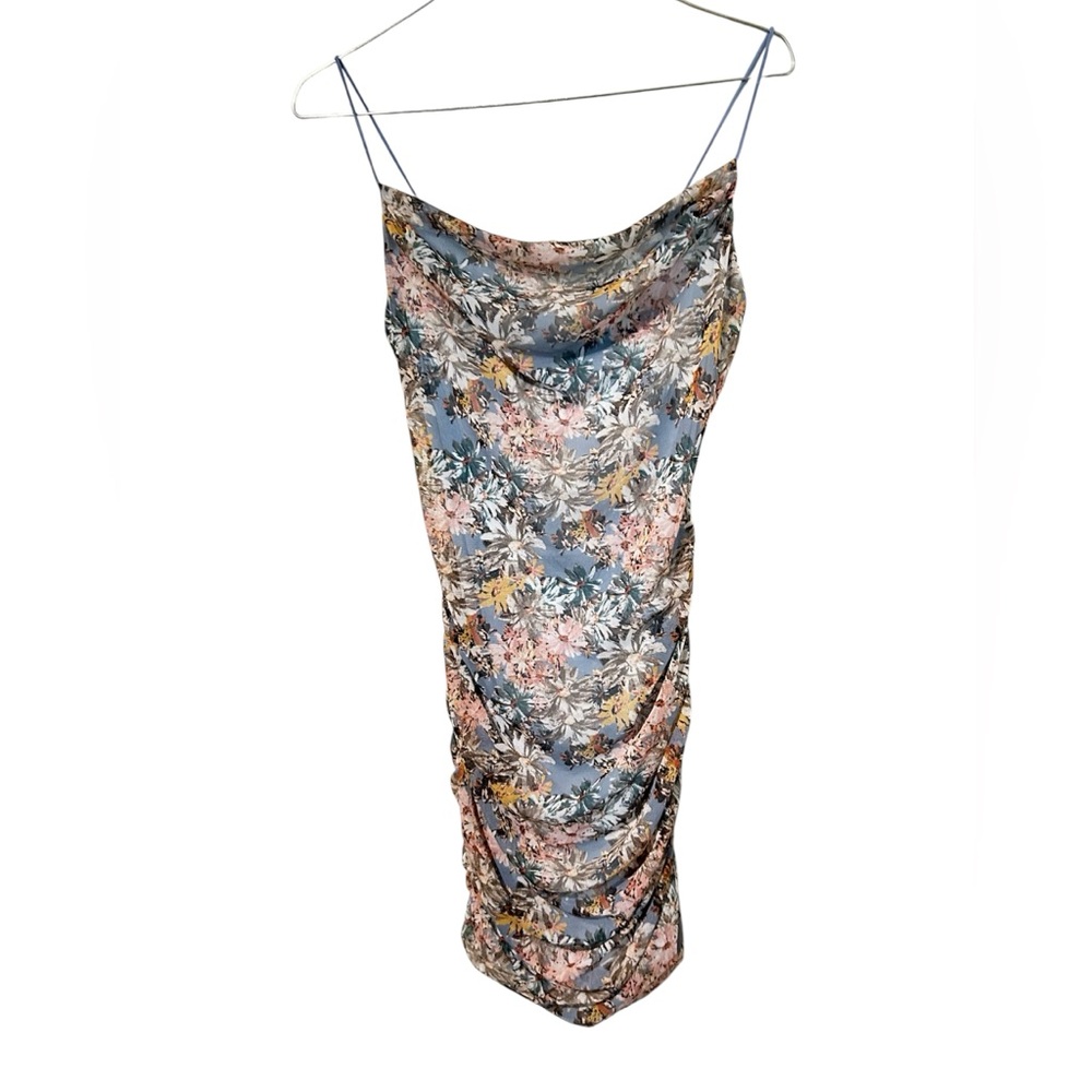 Floral Elegance Mini Dress
